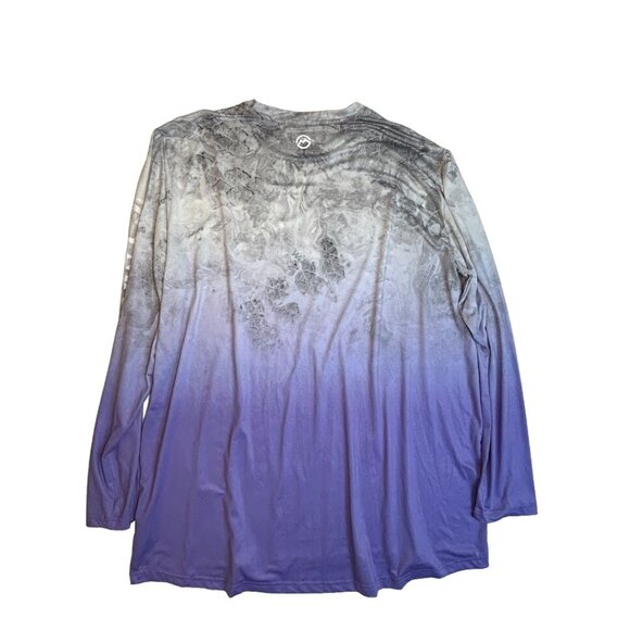 Magellan Outdoors Cooling Long Sleeve Fishing Shirt XXL Boyfriend Fit - Picture 2 of 7